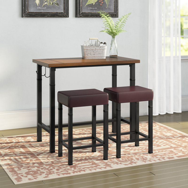 Laurel Foundry Modern Farmhouse Sevigny 3 Piece Pub Table Set & Reviews